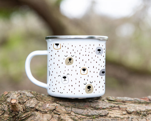 Bear Time - Enamel Mug