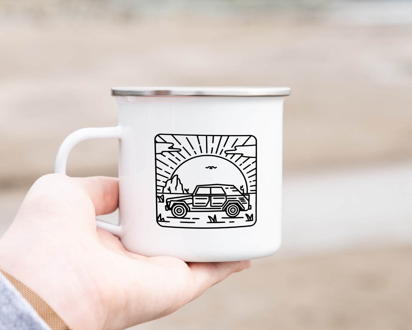 Let's go on an adventure - Enamel Mug