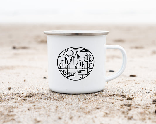 Let's go on an adventure - Enamel Mug