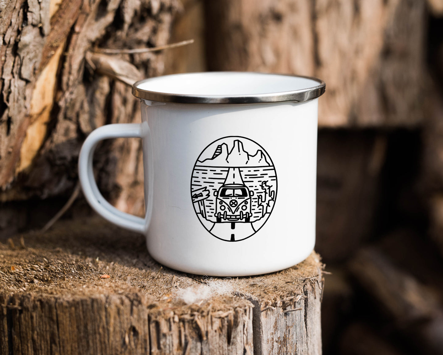 Let's go on an adventure - Enamel Mug