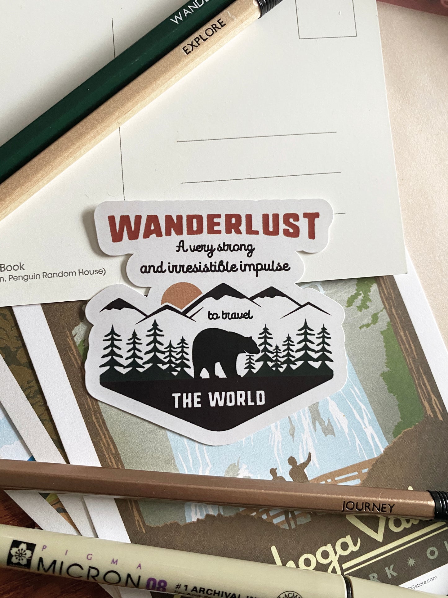 Wanderlust Sticker