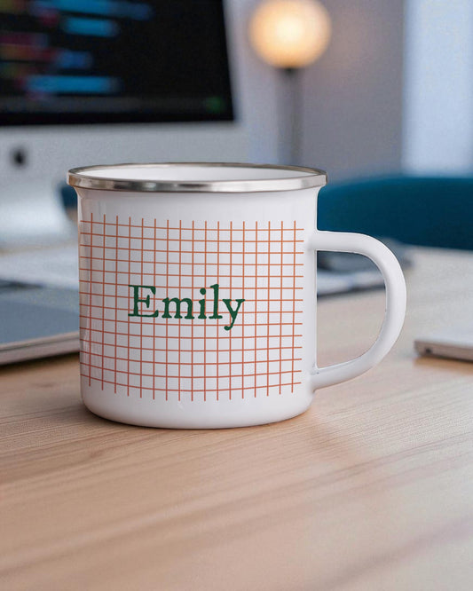Wellies & Cocktails Personalised Camping Mug
