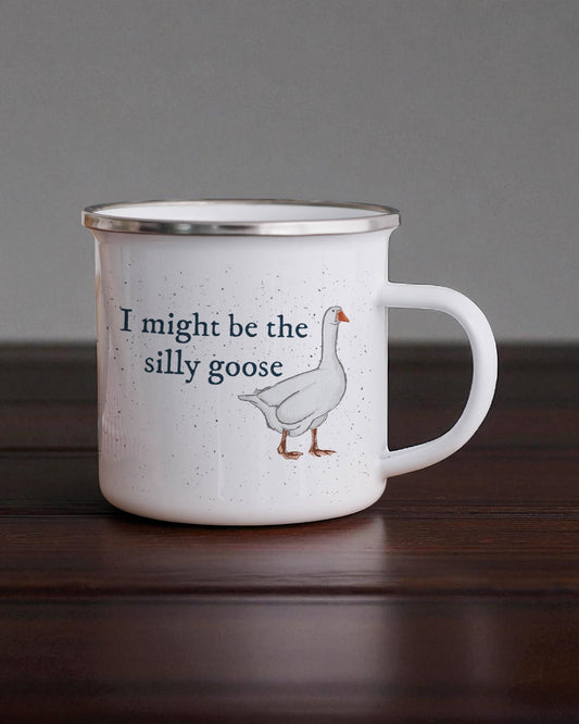 I might be the silly goose Camping Mug