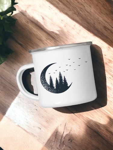 Forest Moon - Enamel Mug