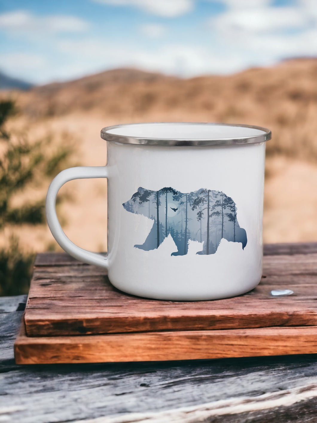 Forest Bear - Enamel Mug