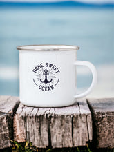 Load image into Gallery viewer, Home Sweet Ocean - Enamel Mug