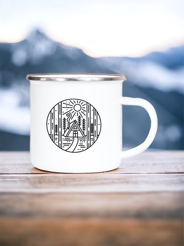 Cabin - Enamel Mug