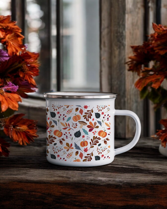 Autumn Days - Enamel Mug