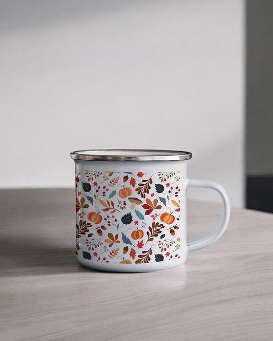 Autumn Days - Enamel Mug