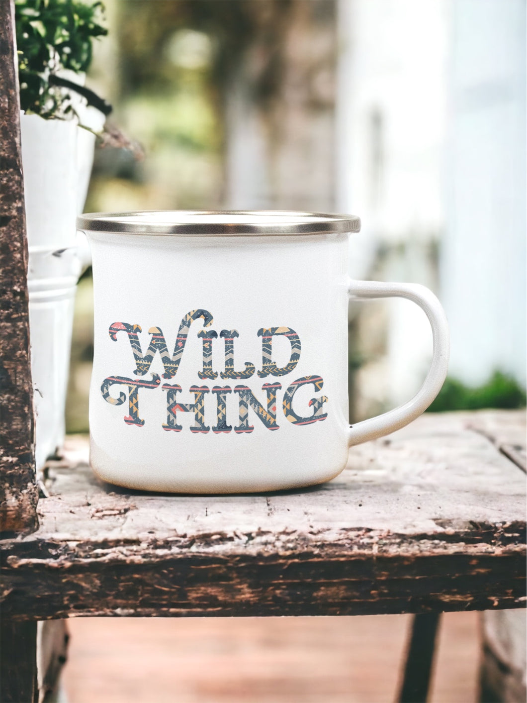 Wild Thing - Enamel Mug