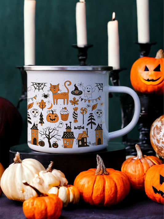 Halloween - Enamel Mug