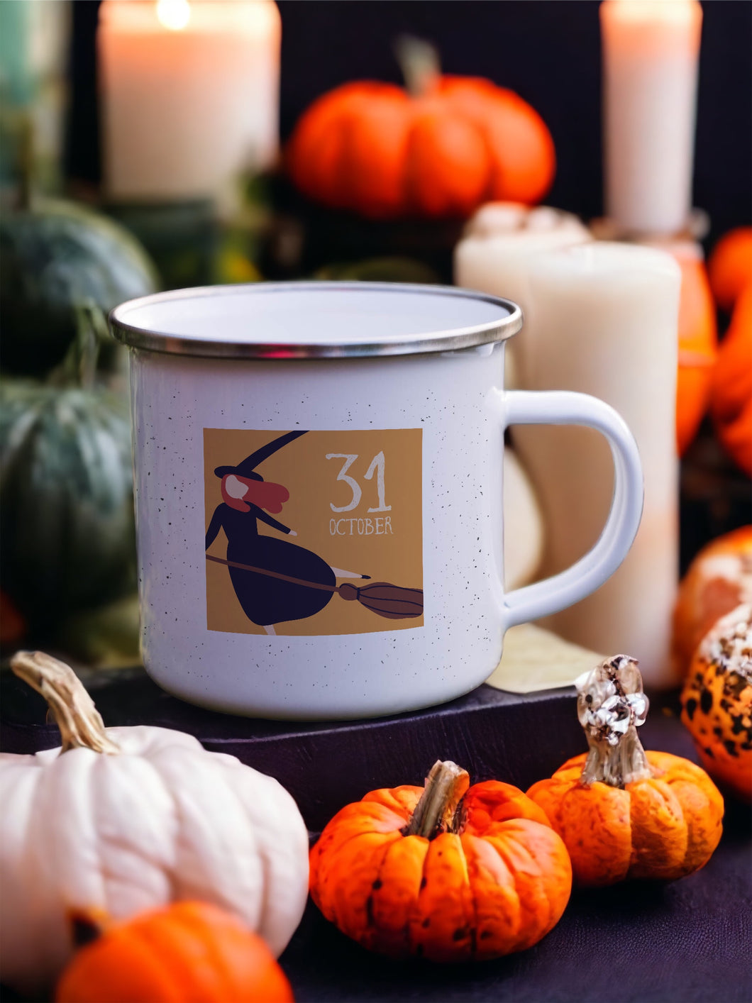 Halloween Party - Enamel Mug