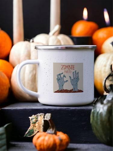 Halloween Party - Enamel Mug