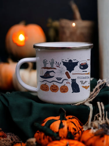 Halloween Party - Enamel Mug