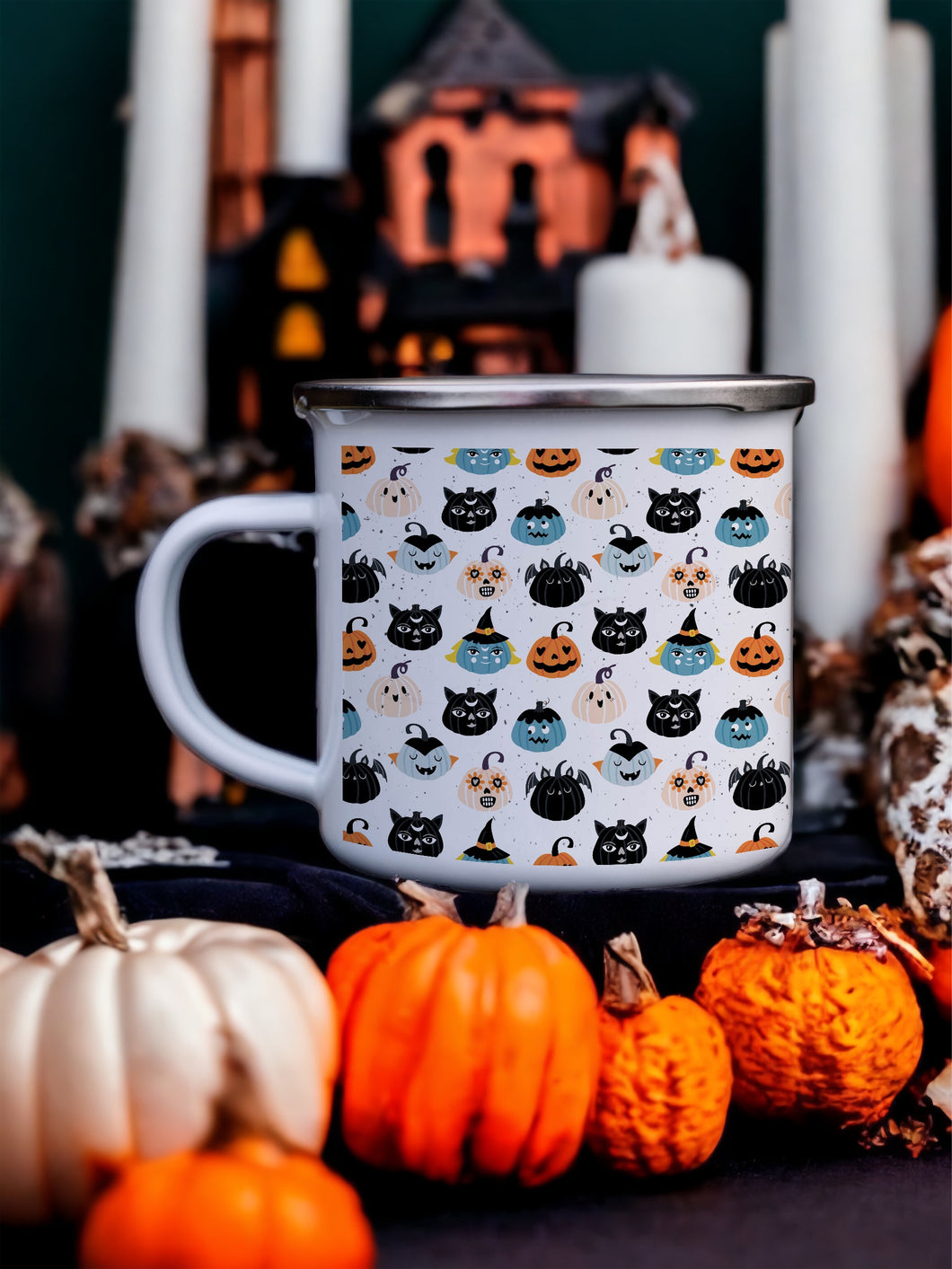 Halloween - Enamel Mug