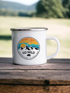 Go Wild - Enamel Mug