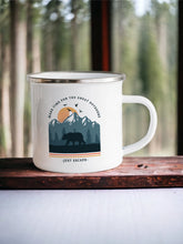 Load image into Gallery viewer, Make time for the great outdoors - Enamel Mug