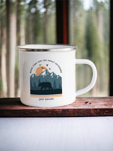 Make time for the great outdoors - Enamel Mug