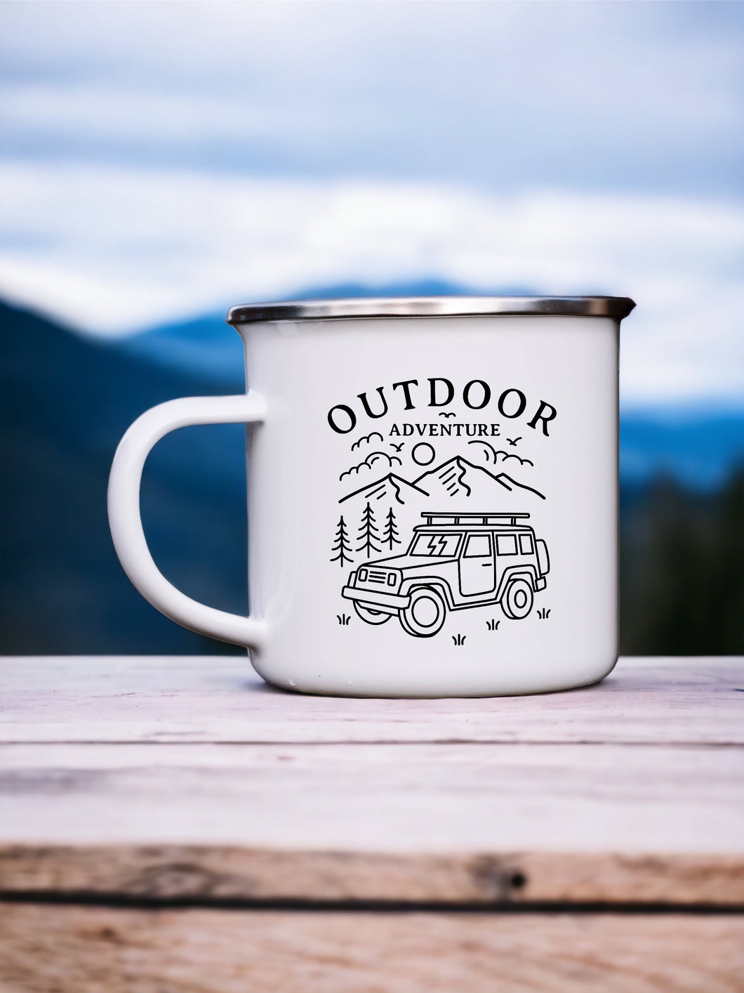 Outdoor Adventure - Enamel Mug