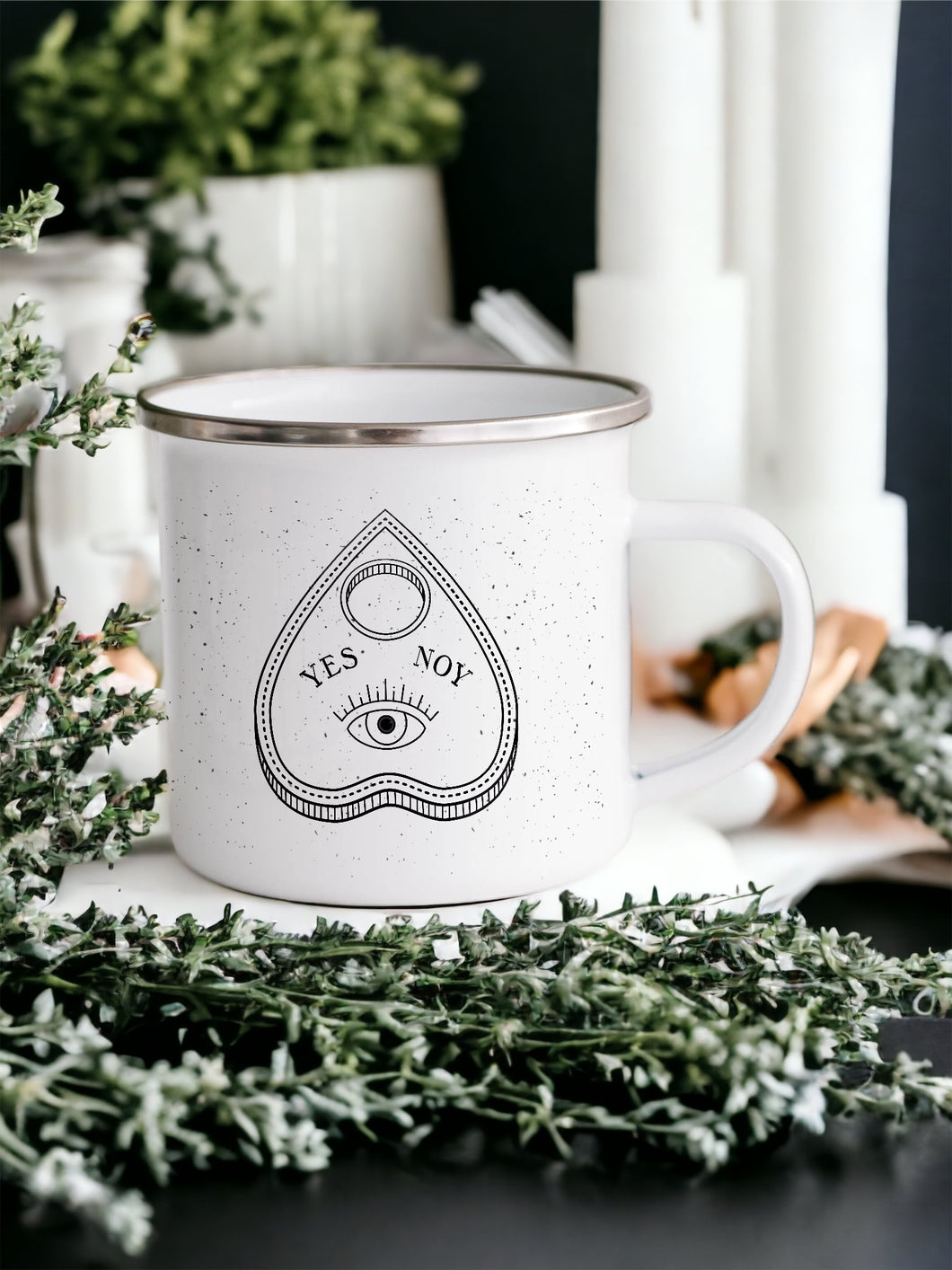 Hedge Witch - Enamel Mug