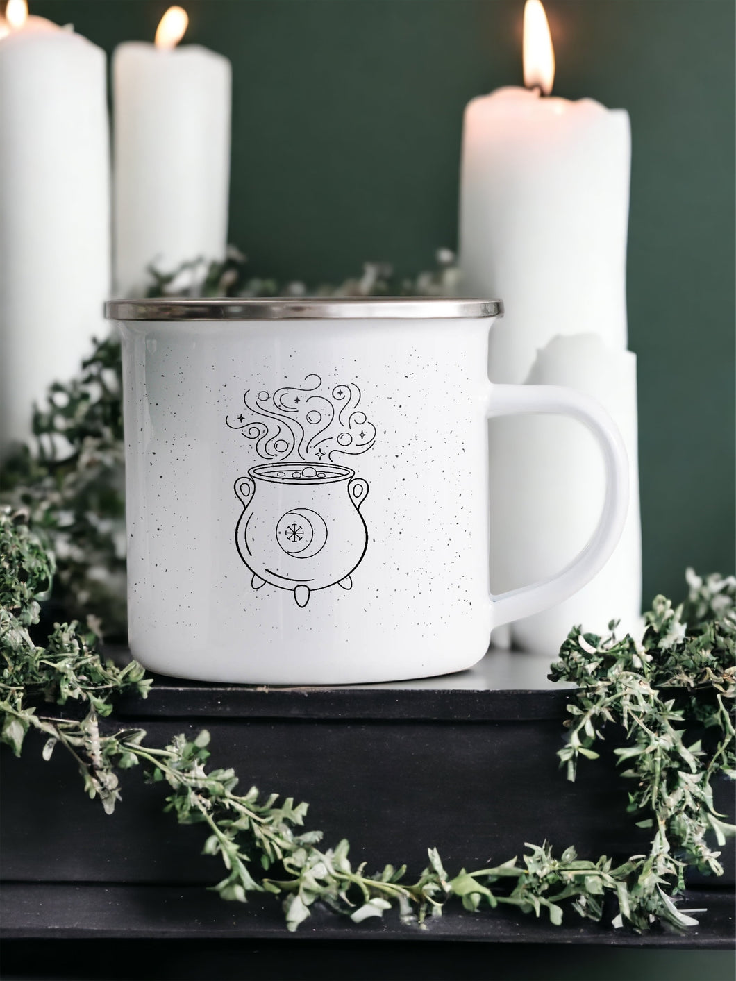 Hedge Witch - Enamel Mug