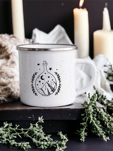 Hedge Witch - Enamel Mug