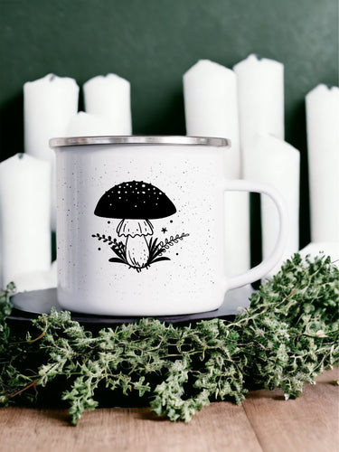 Hedge Witch - Enamel Mug