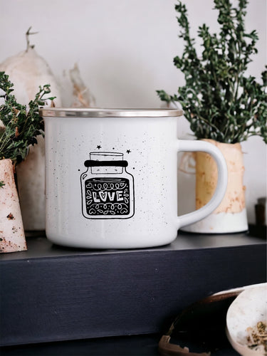 Hedge Witch - Enamel Mug