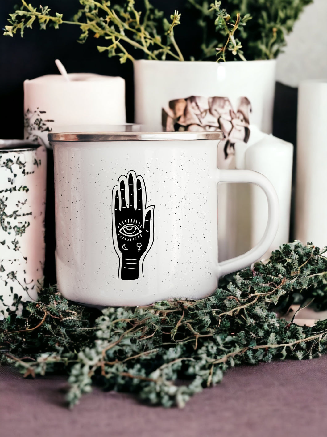 Hedge Witch - Enamel Mug