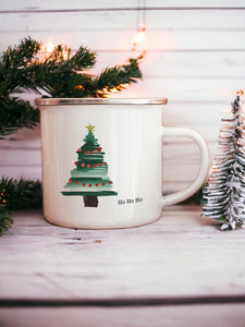 Choose a Christmas Tree - Christmas Enamel Mug