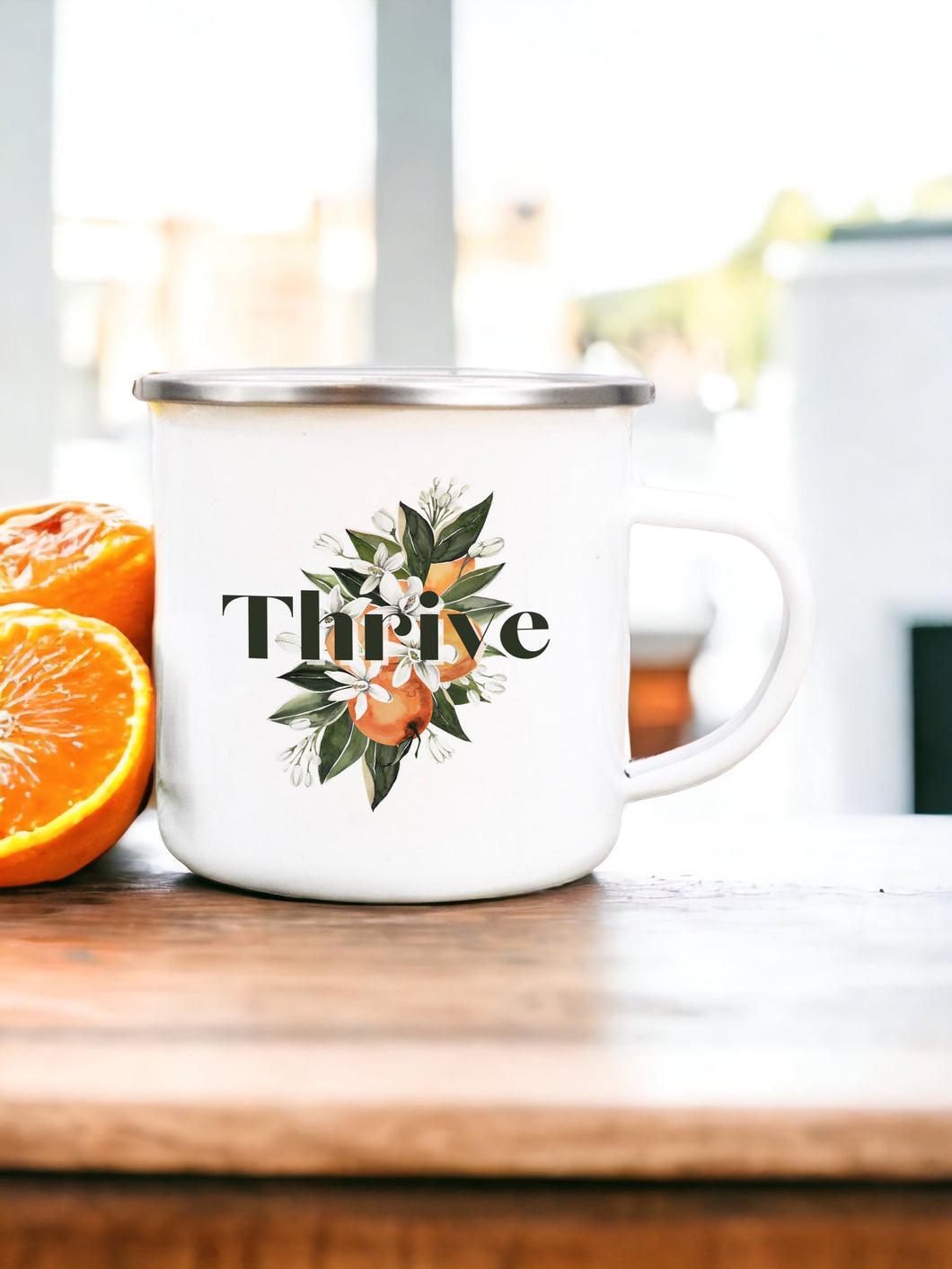 Thrive - Enamel Mug