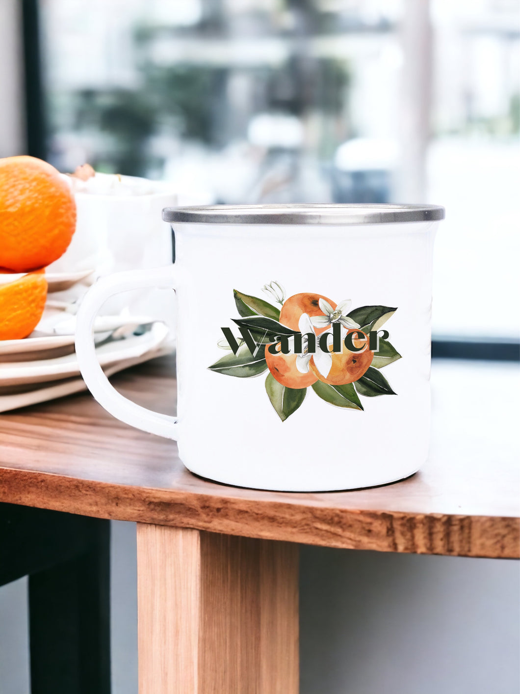 Wander - Enamel Mug