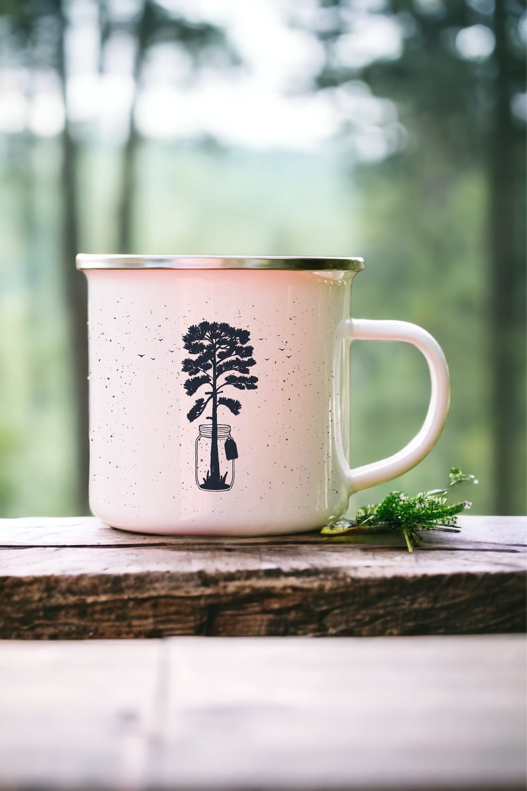 Scots Pine - Enamel Mug