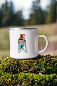 Mountain Bear - Enamel Mug
