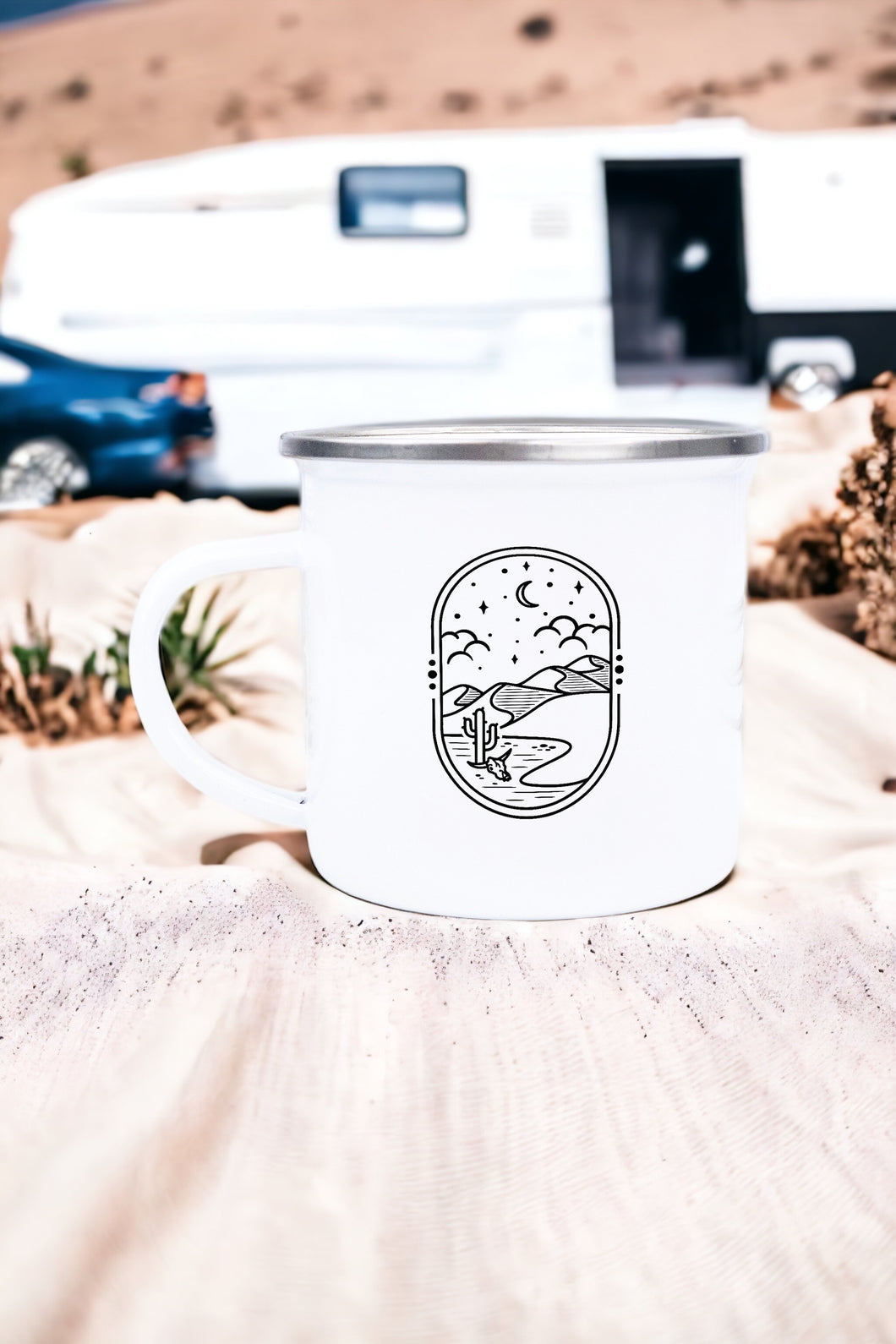 Desert Views - Enamel Mug