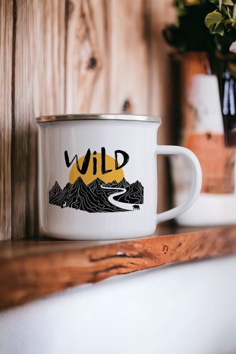 Wild - Enamel Mug