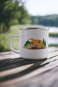 Roadtrip Dreams - Enamel Mug