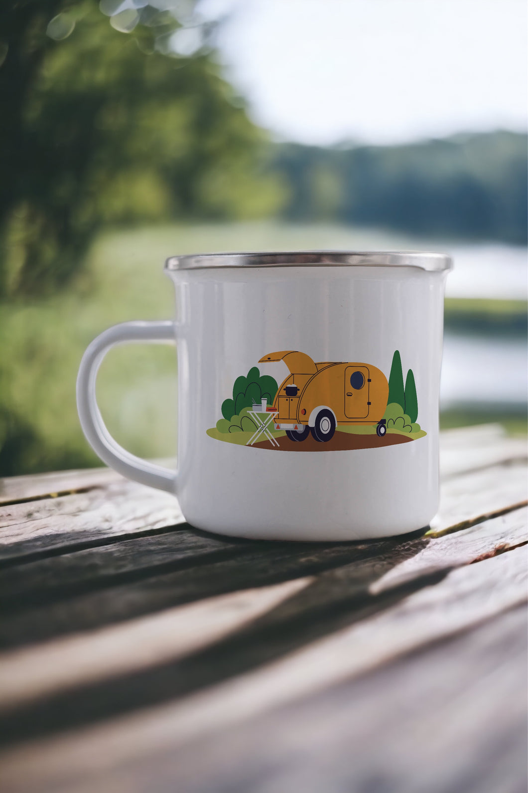 Roadtrip Dreams - Enamel Mug