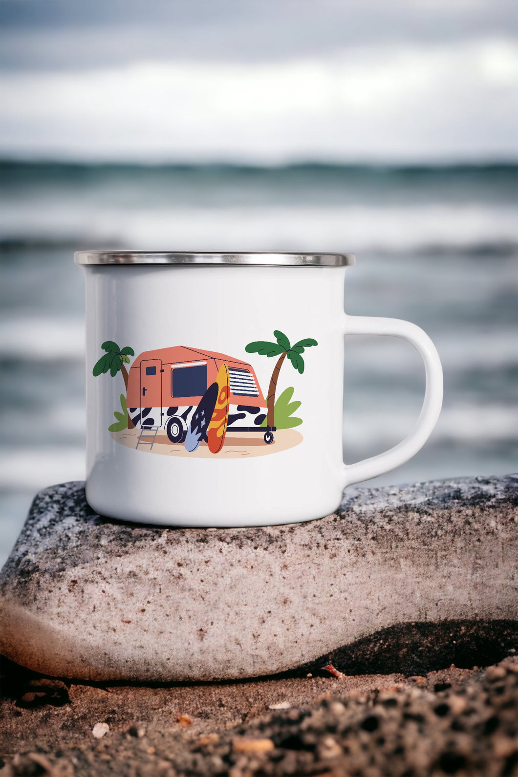 Roadtrip Dreams - Enamel Mug