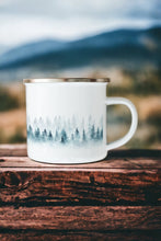 Load image into Gallery viewer, Misty Forests - Enamel Mug