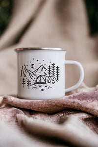 Let's go on an adventure - Enamel Mug