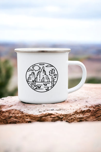 Let's go on an adventure - Enamel Mug