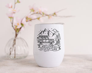 Adventure Landy - Wine Tumbler