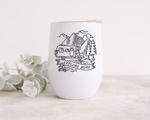 Explore more campervan - Wine Tumbler