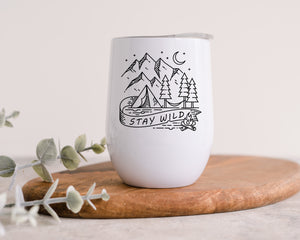 Stay wild - Wine Tumbler