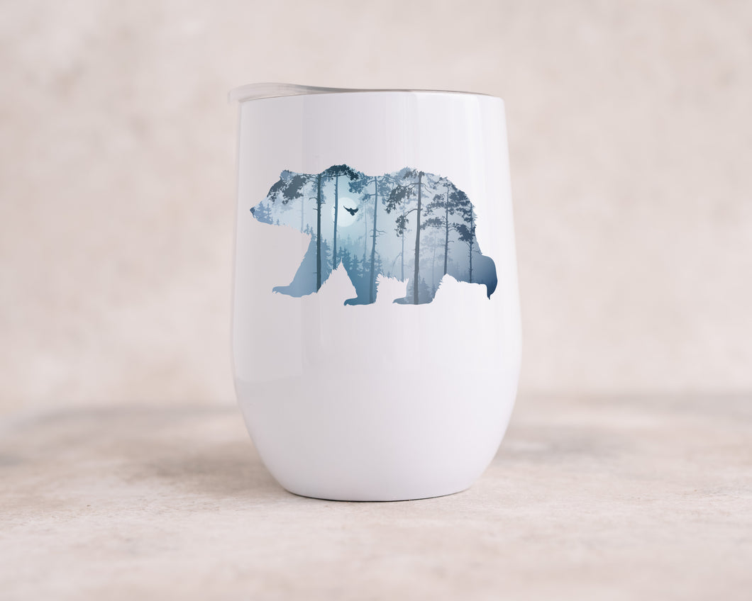 Forest Bear - Wine Tumbler