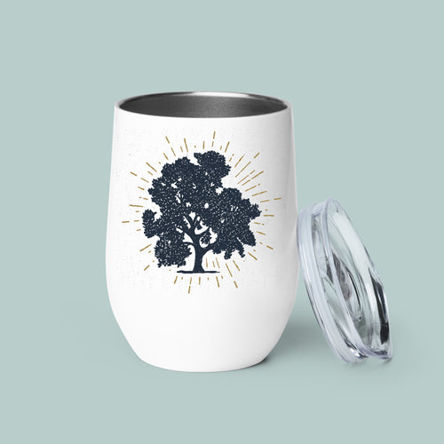 Sycamore tree - Wine Tumbler