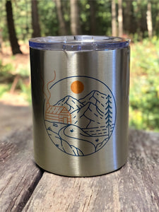 Cabin in the woods - Low Ball Stainless Steel Tumbler