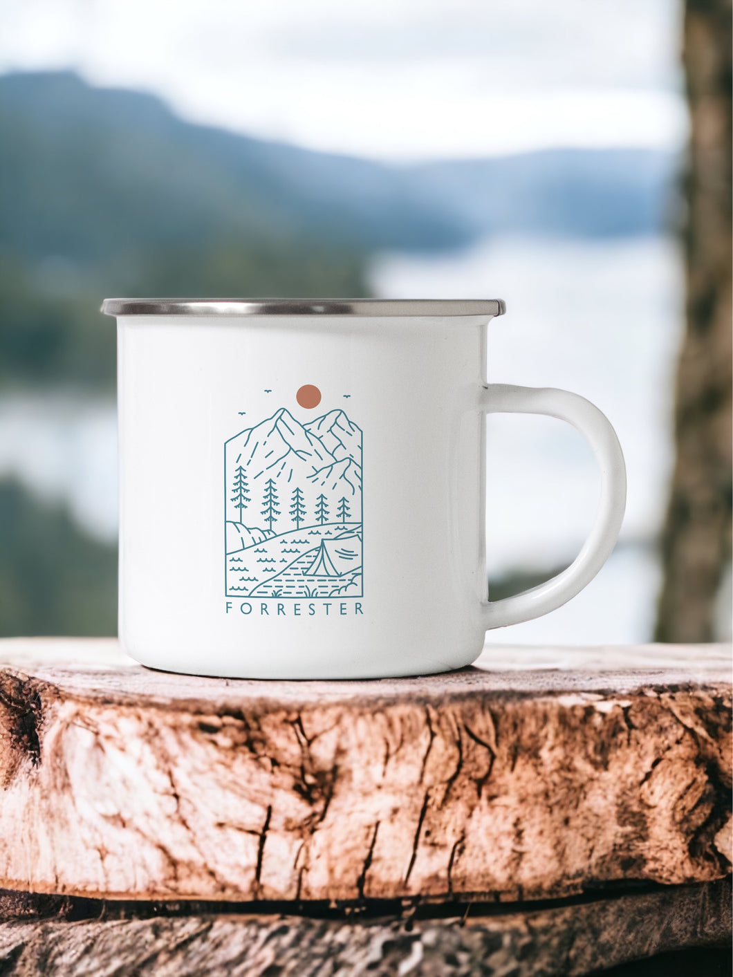 Personalised Camping Mug