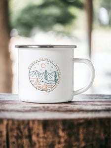 Personalised Couples Camping Mug